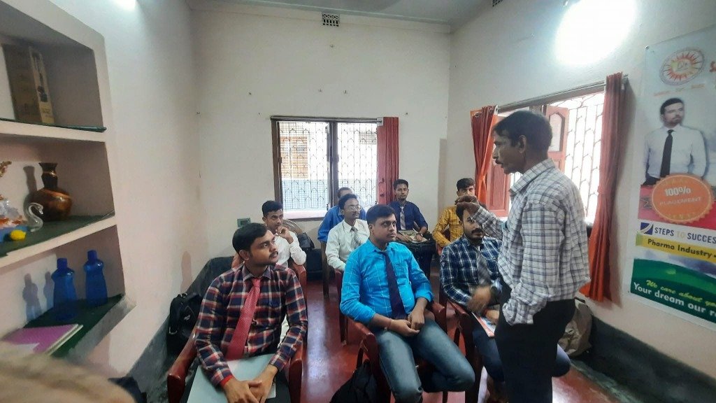 Medical Representative Classroom Training at DSS School Berhampore